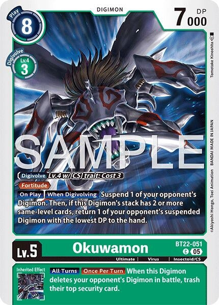 Image for Okuwamon - Digimon Card Game