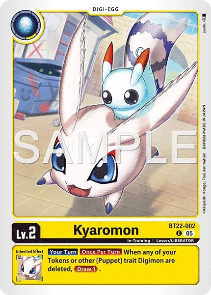 Image for Kyaromon - Digimon Card Game