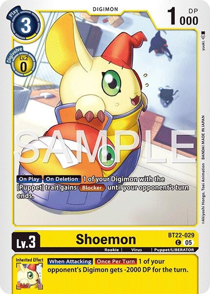 Image for Shoemon - Digimon Card Game