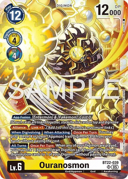 Image for Ouranosmon - Digimon Card Game
