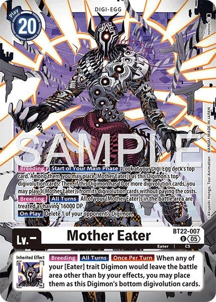 Image for Mother Eater - Digimon Card Game