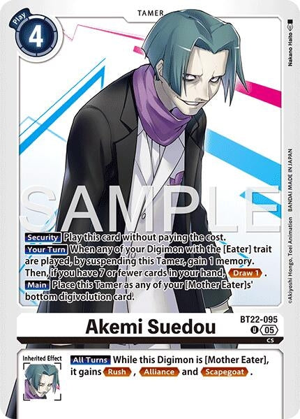 Image for Akemi Suedou - Digimon Card Game