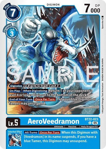 Image for AeroVeedramon - Digimon Card Game
