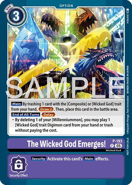 Image for The Wicked God Emerges! (Store Tournament 2025 Vol.3 Participation Pack) - Digimon Card Game