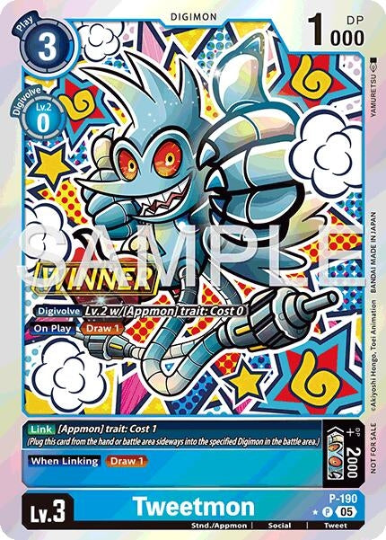 Image for Tweetmon (Store Tournament 2025 Vol.3 Winner Pack) - Digimon Card Game