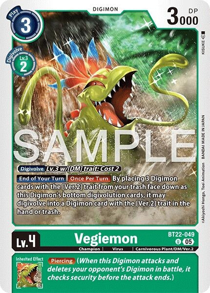 Image for Vegiemon - Digimon Card Game