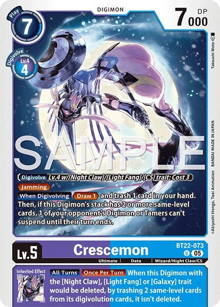 Image for Crescemon - Digimon Card Game
