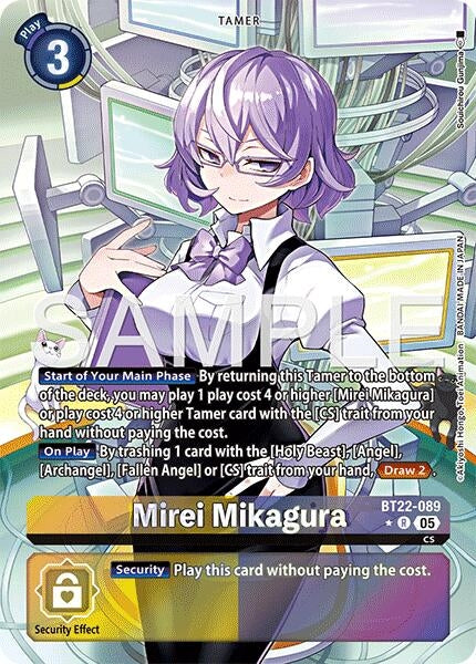 Image for Mirei Mikagura (Alternate Art) - Digimon Card Game