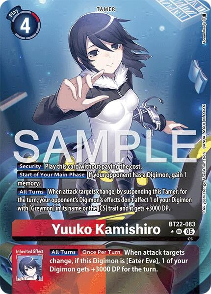 Image for Yuuko Kamishiro (Alternate Art) - Digimon Card Game