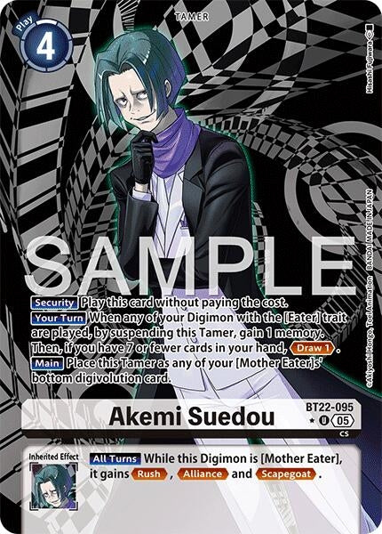 Image for Akemi Suedou (Alternate Art) - Digimon Card Game