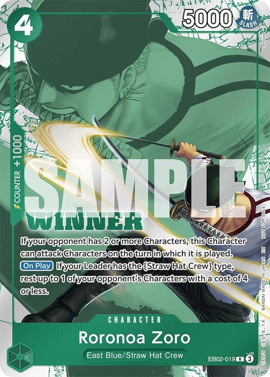 Image for Roronoa Zoro (Winner Pack 2025 Vol. 3) - One Piece Card Game