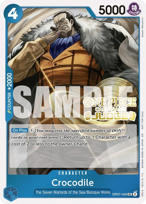 Image for Crocodile (Judge Pack Vol. 6) - One Piece Card Game