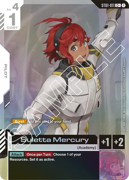 Image for Suletta Mercury (C+) - Gundam Card Game