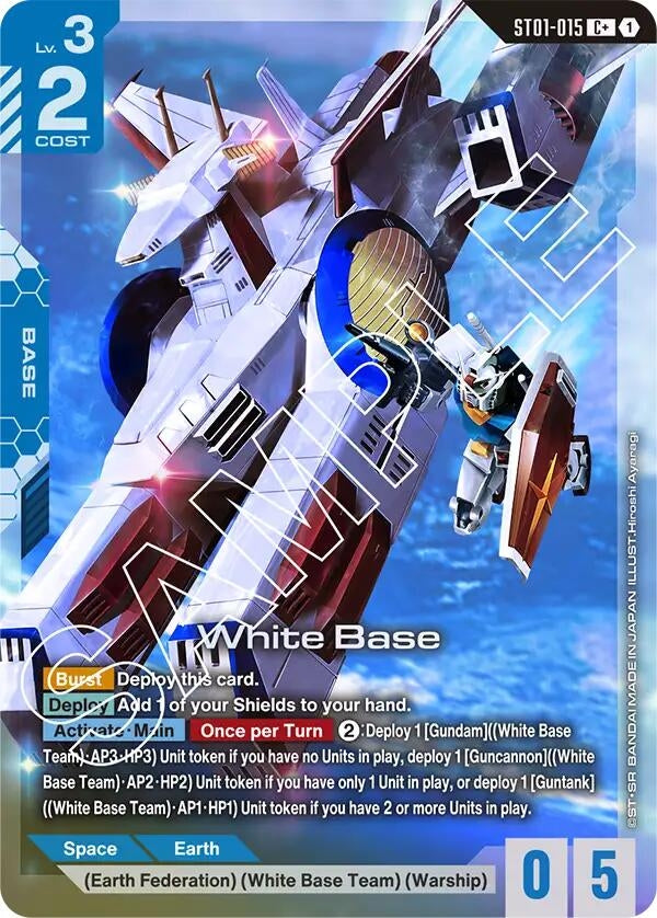 Image for White Base (C+) - Gundam Card Game