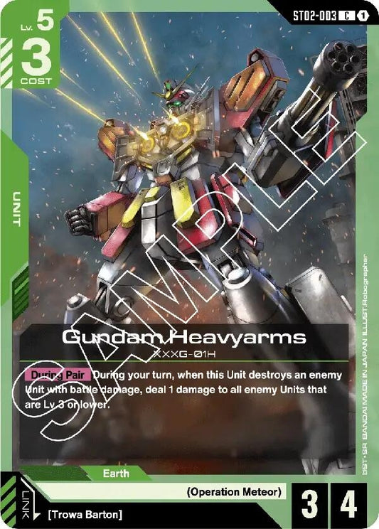 Image for Gundam Heavyarms - Gundam Card Game