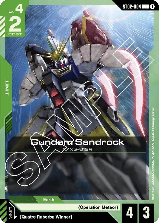 Image for Gundam Sandrock - Gundam Card Game