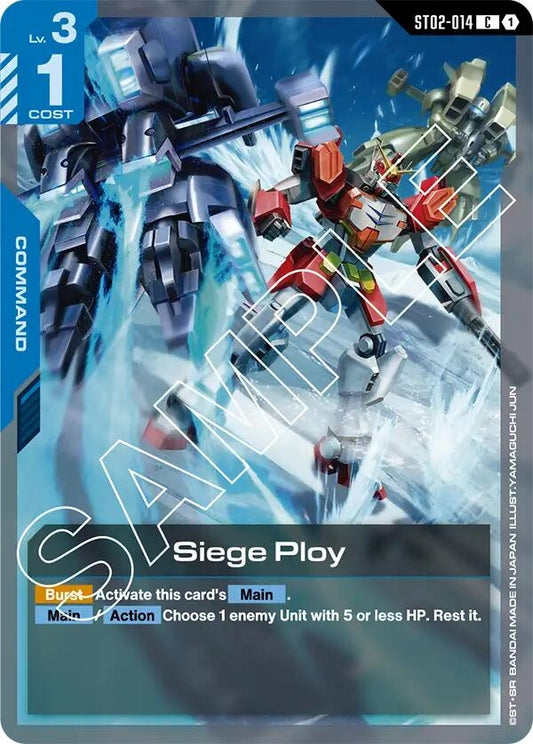 Image for Siege Ploy - Gundam Card Game