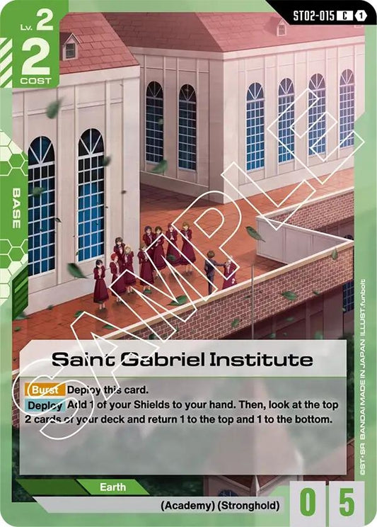 Image for Saint Gabriel Institute - Gundam Card Game