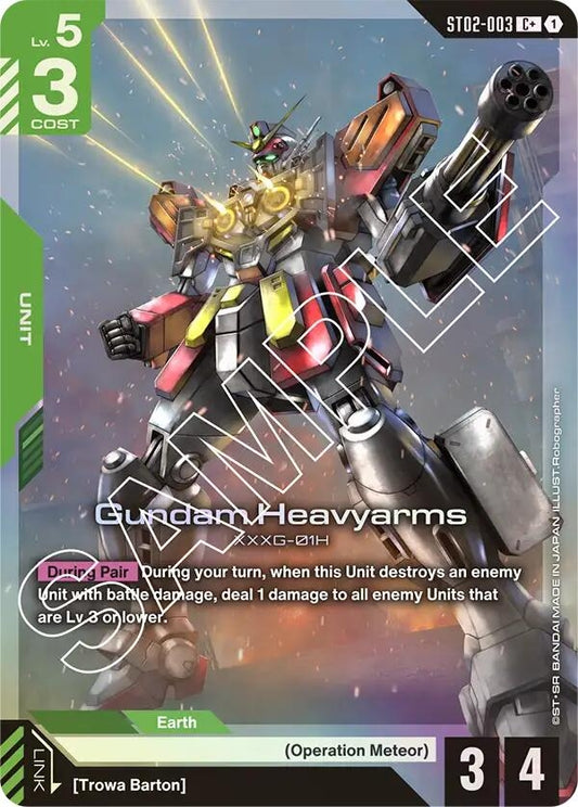 Image for Gundam Heavyarms (C+) - Gundam Card Game