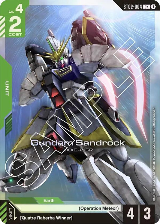 Image for Gundam Sandrock (C+) - Gundam Card Game