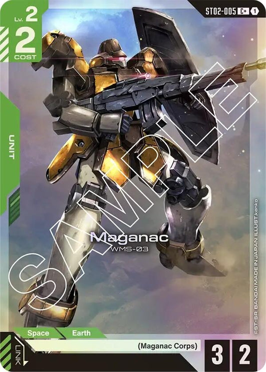 Image for Maganac (C+) - Gundam Card Game
