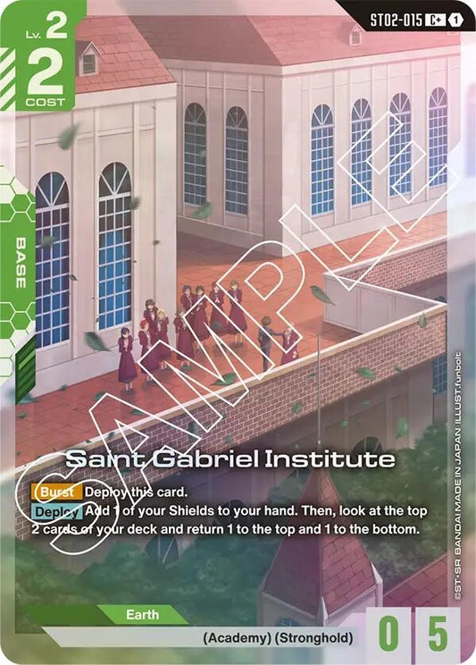 Image for Saint Gabriel Institute (C+) - Gundam Card Game