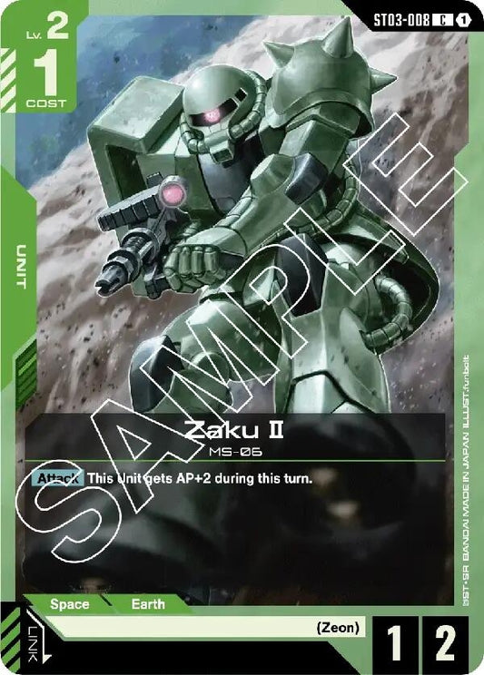 Image for Zaku II - Gundam Card Game