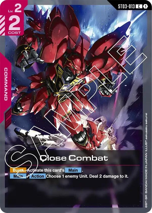 Image for Close Combat - Gundam Card Game