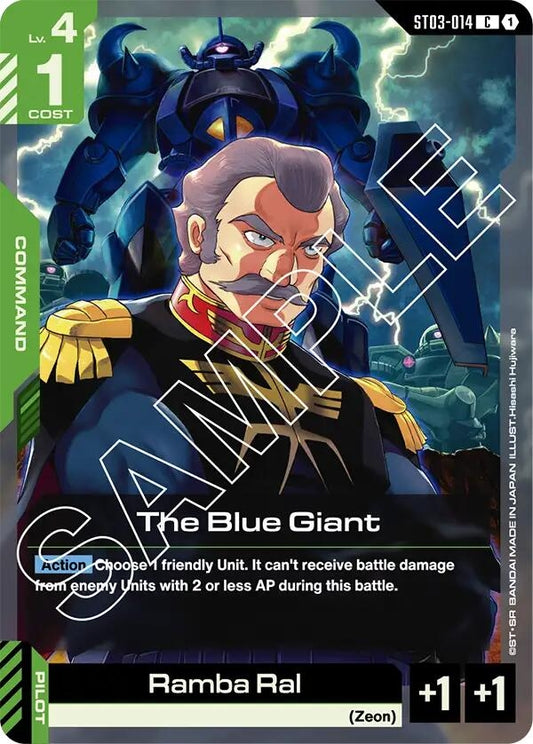 Image for The Blue Giant - Gundam Card Game