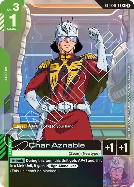 Image for Char Aznable (C+) - Gundam Card Game