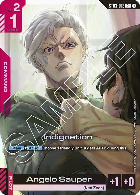 Image for Indignation (C+) - Gundam Card Game
