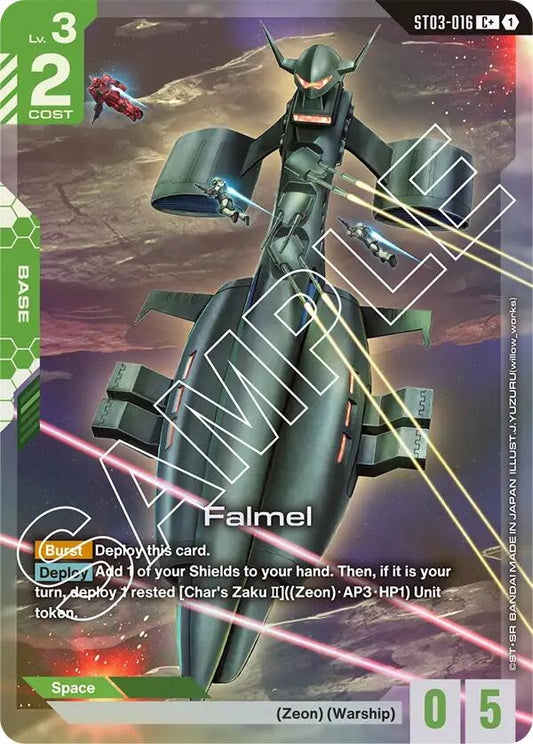 Image for Falmel (C+) - Gundam Card Game