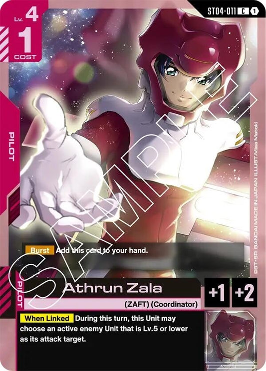 Image for Athrun Zala - Gundam Card Game