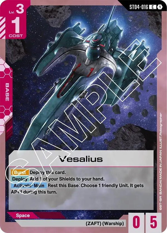 Image for Vesalius - Gundam Card Game