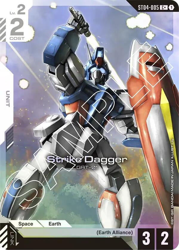 Image for Strike Dagger (C+) - Gundam Card Game
