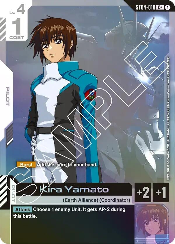 Image for Kira Yamato (C+) - Gundam Card Game