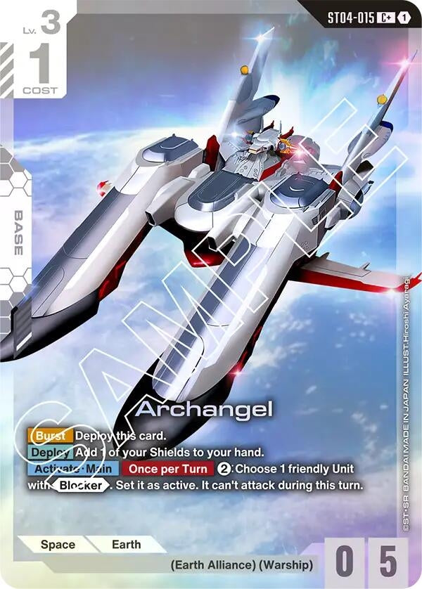 Image for Archangel (C+) - Gundam Card Game