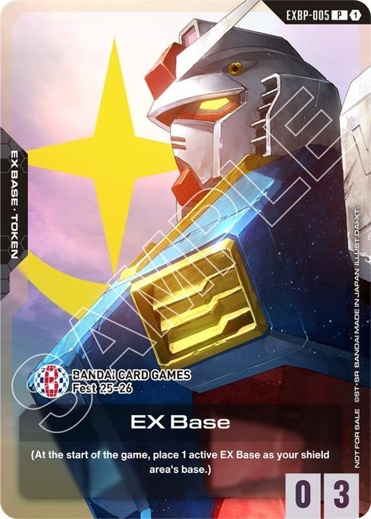 Image for EX Base (EXBP-005) (Bandai Card Games Fest 25-26) - Gundam Card Game