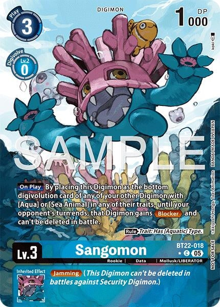Image for Sangomon (Box Topper) - Digimon Card Game