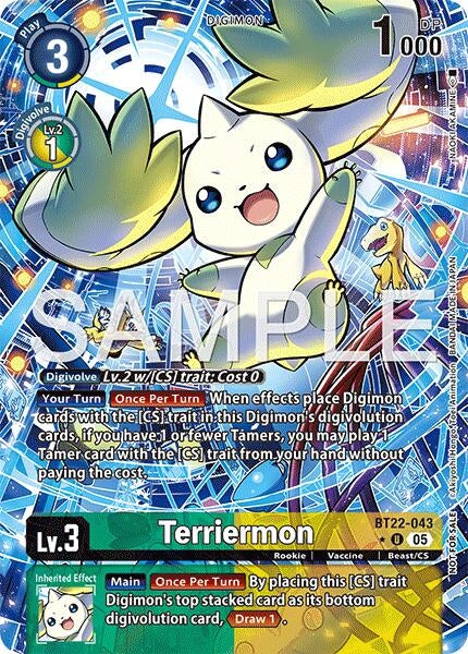 Image for Terriermon (Box Topper) - Digimon Card Game