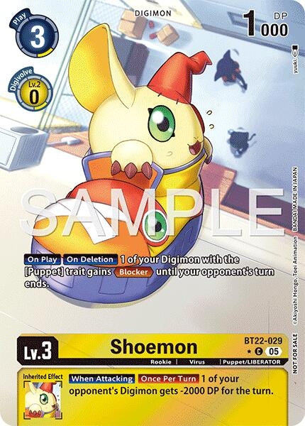 Image for Shoemon (Box Topper) - Digimon Card Game