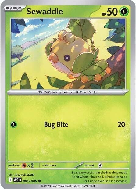 Image for Sewaddle - Pokemon