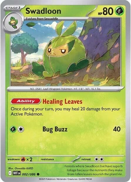 Image for Swadloon - Pokemon
