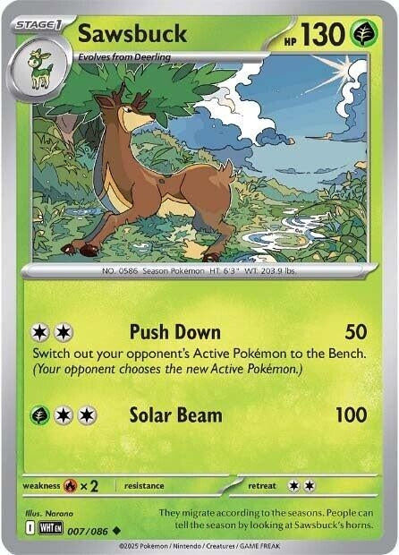 Image for Sawsbuck - Pokemon