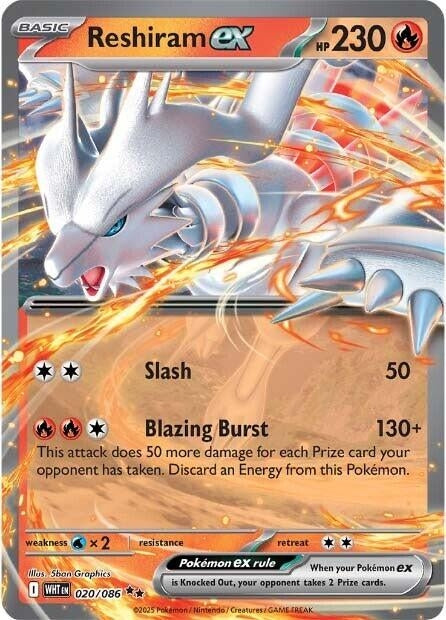 Image for Reshiram ex - Pokemon