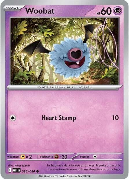 Image for Woobat - Pokemon