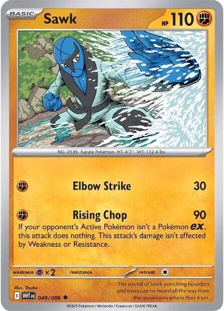 Image for Sawk - Pokemon