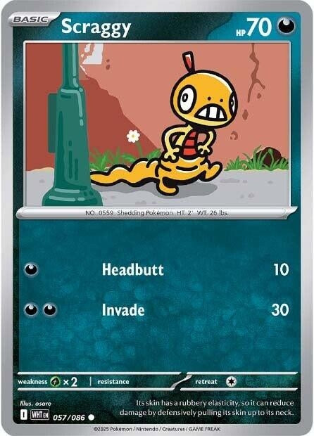 Image for Scraggy - Pokemon