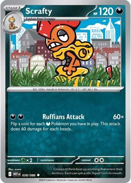 Image for Scrafty - Pokemon