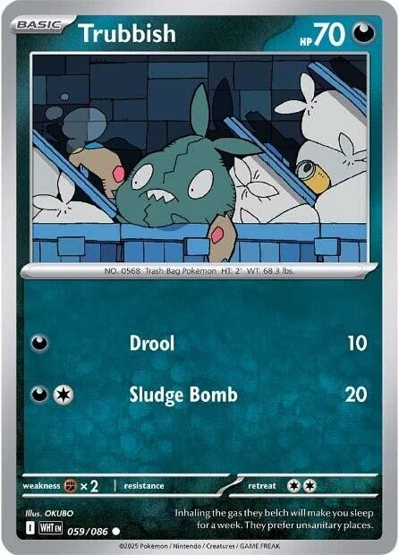 Image for Trubbish - Pokemon